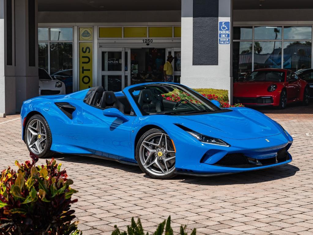 used 2021 Ferrari F8 Spider car, priced at $429,995