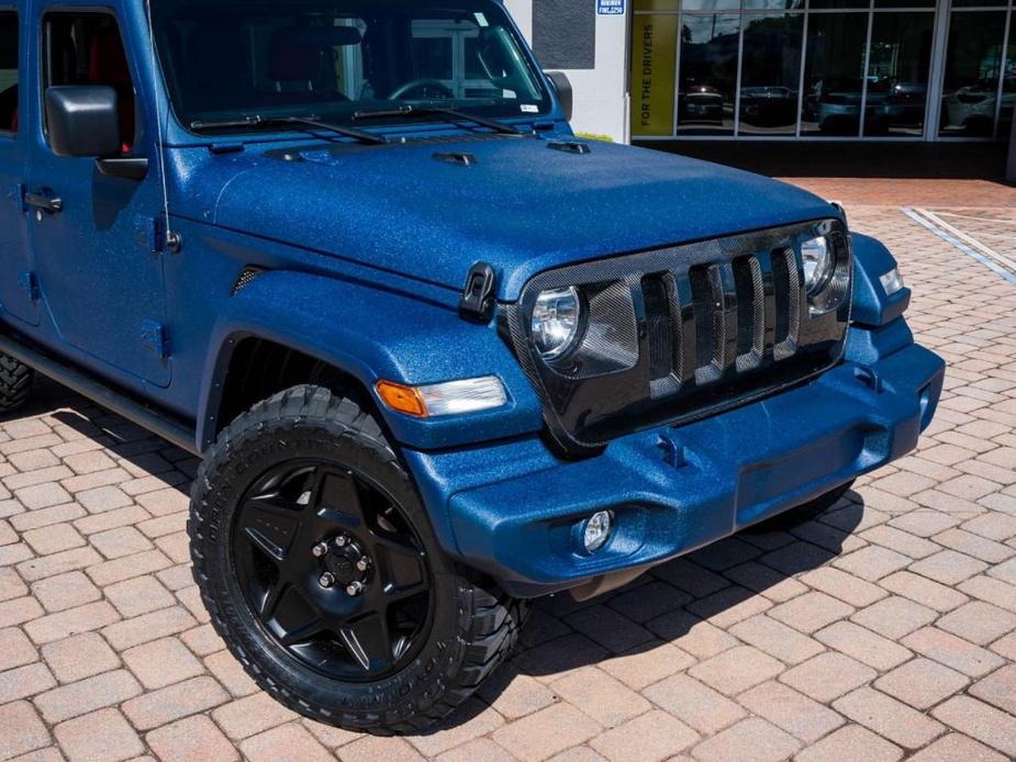 used 2022 Jeep Wrangler Unlimited car, priced at $62,995