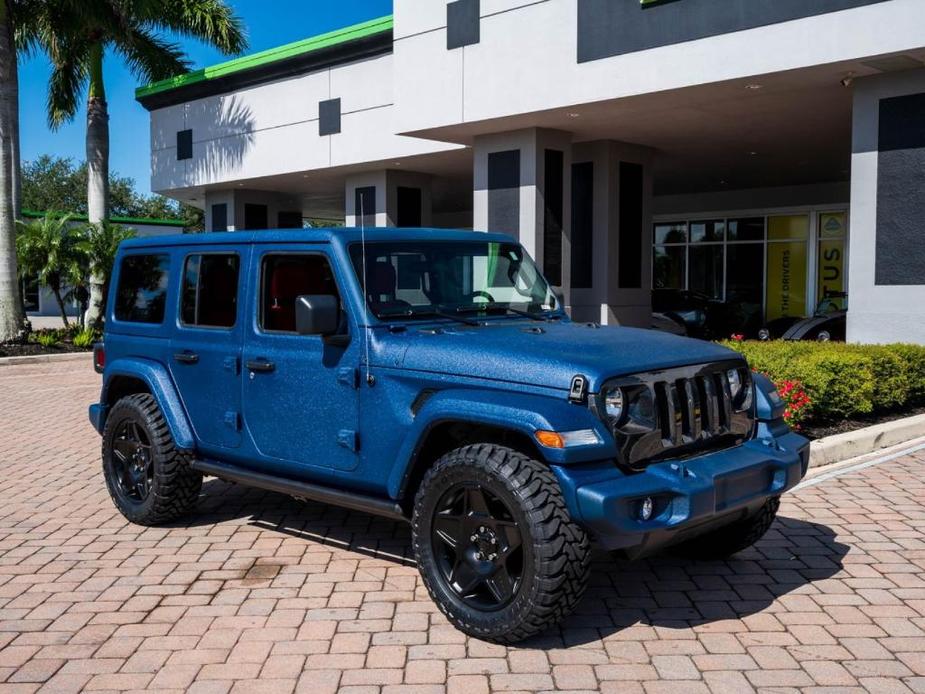 used 2022 Jeep Wrangler Unlimited car, priced at $62,995