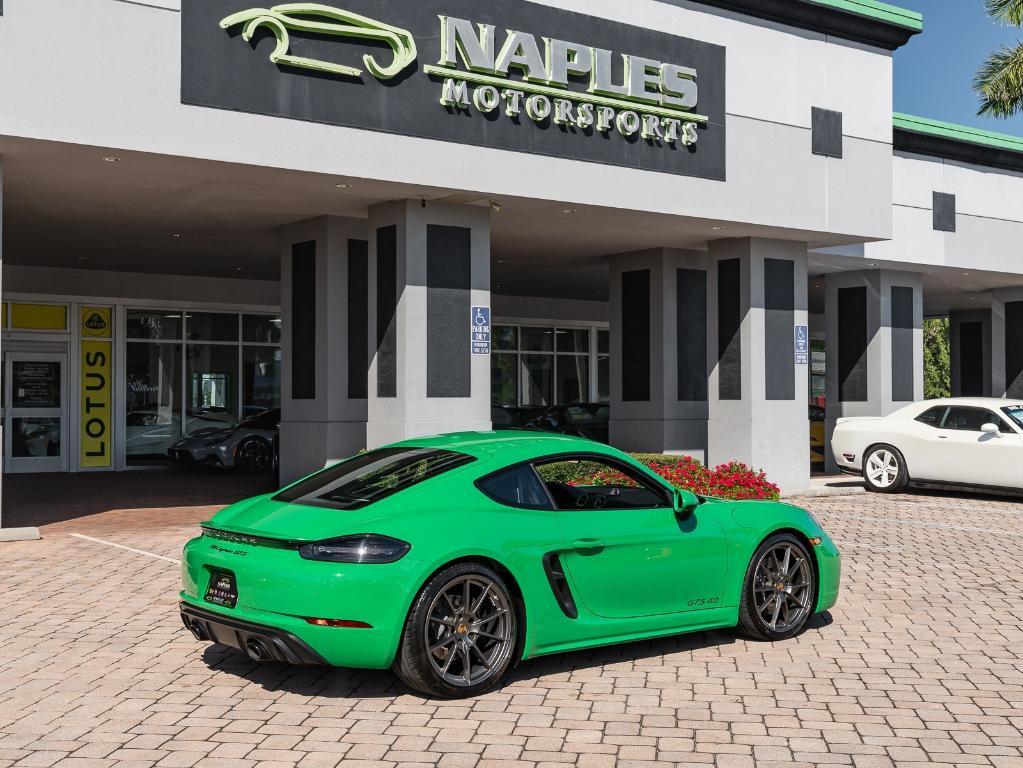 used 2023 Porsche 718 Cayman car, priced at $106,432