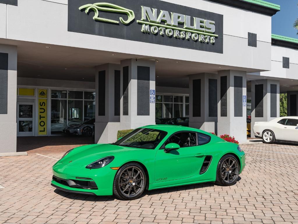 used 2023 Porsche 718 Cayman car, priced at $106,432