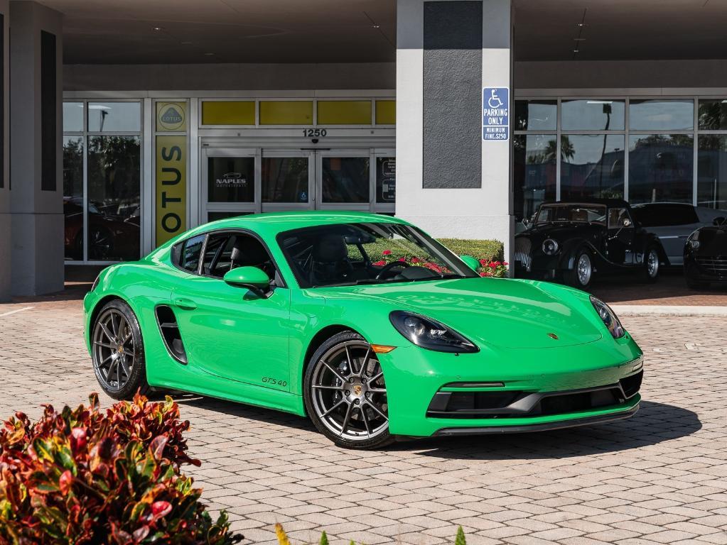 used 2023 Porsche 718 Cayman car, priced at $106,432