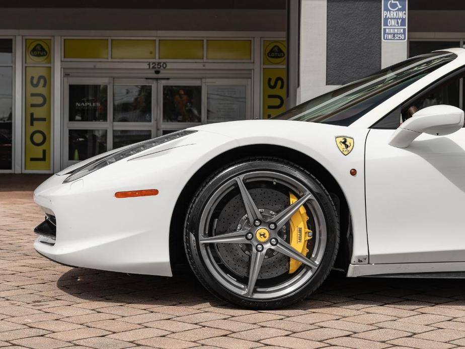 used 2013 Ferrari 458 Spider car, priced at $274,995