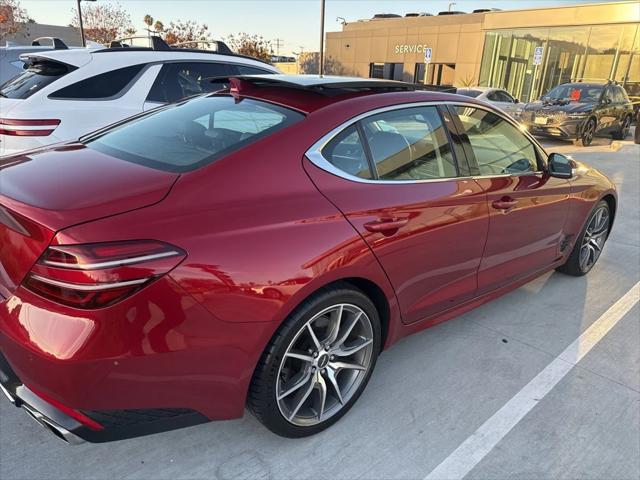 used 2022 Genesis G70 car, priced at $27,888