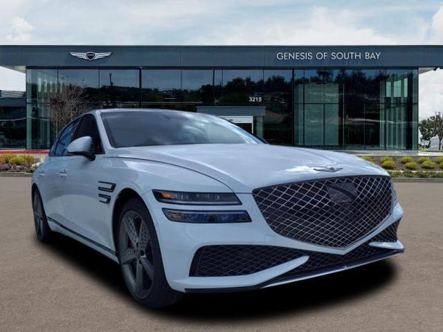 new 2024 Genesis G80 car, priced at $75,290