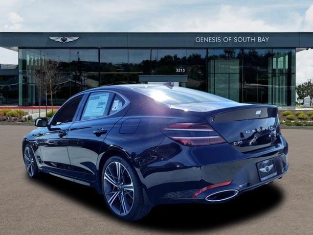 new 2024 Genesis G70 car, priced at $52,190