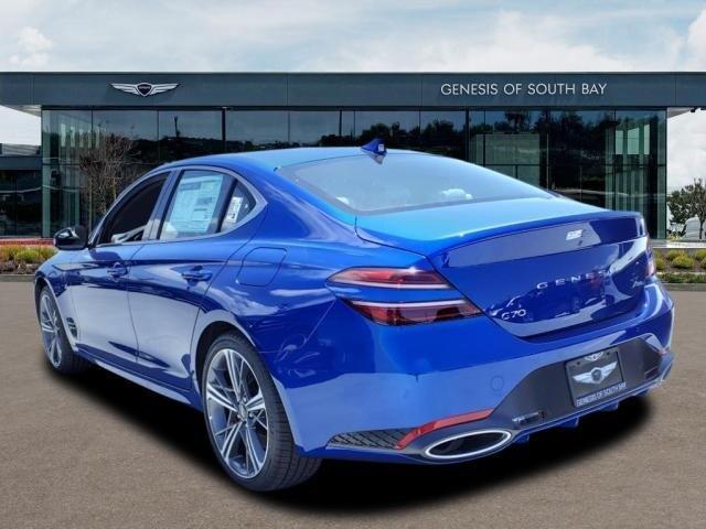 new 2024 Genesis G70 car, priced at $50,075
