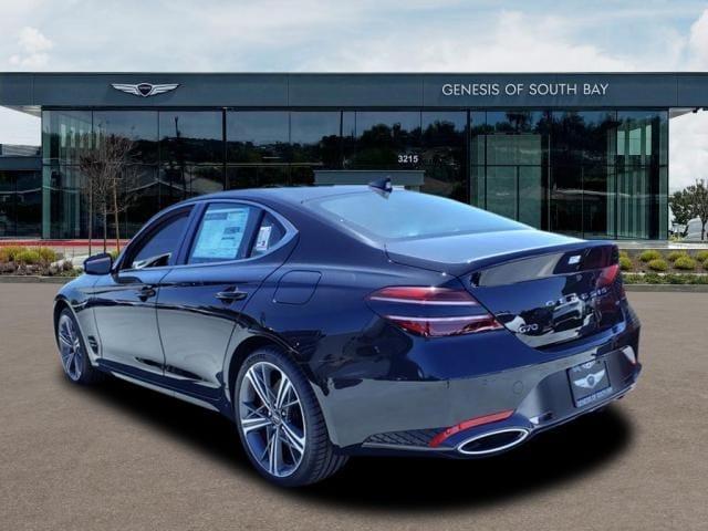 new 2024 Genesis G70 car, priced at $52,225