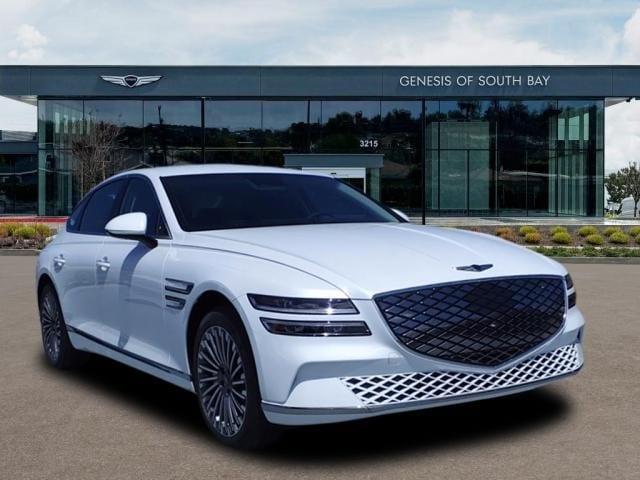 new 2024 Genesis Electrified G80 car, priced at $76,755