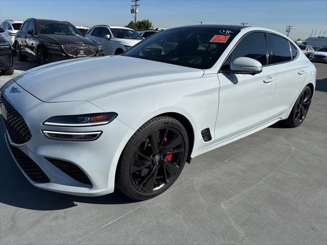 used 2022 Genesis G70 car, priced at $29,777