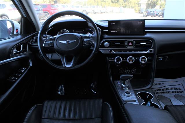 used 2022 Genesis G70 car, priced at $28,624