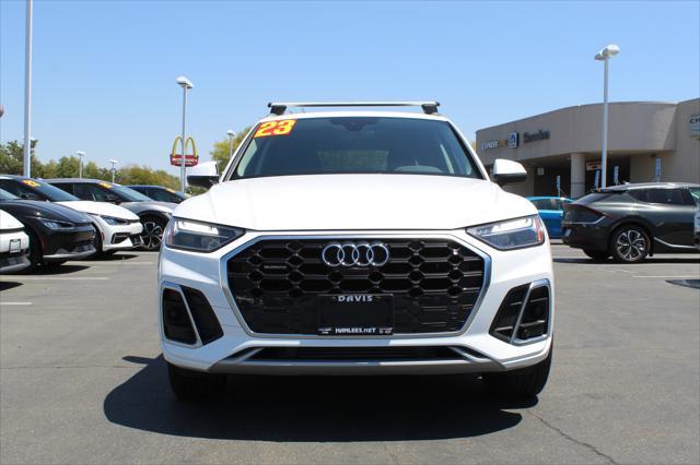 used 2023 Audi Q5 car, priced at $30,488