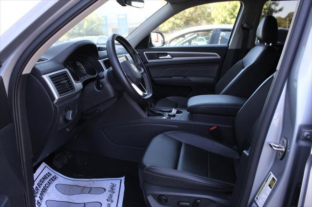 used 2021 Volkswagen Atlas car, priced at $23,000