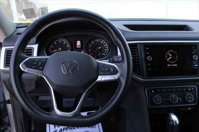 used 2021 Volkswagen Atlas car, priced at $23,000