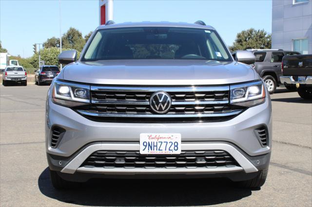 used 2021 Volkswagen Atlas car, priced at $23,000