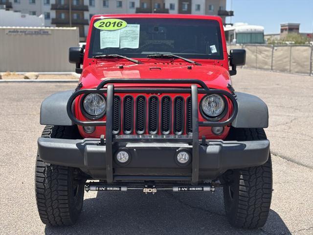 used 2016 Jeep Wrangler Unlimited car, priced at $21,988