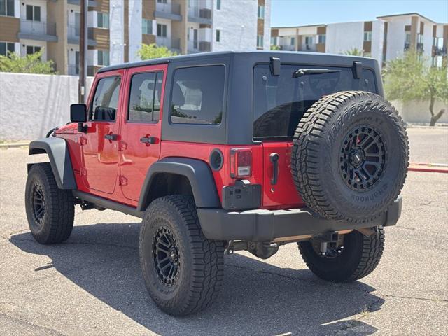 used 2016 Jeep Wrangler Unlimited car, priced at $21,988