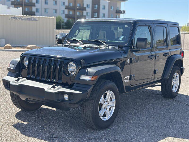 used 2021 Jeep Wrangler Unlimited car, priced at $24,488