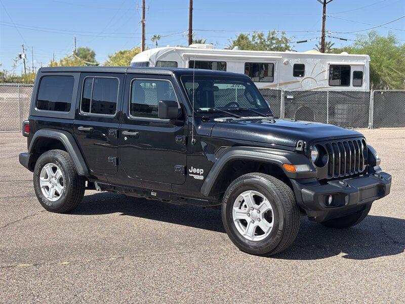 used 2021 Jeep Wrangler Unlimited car, priced at $24,488