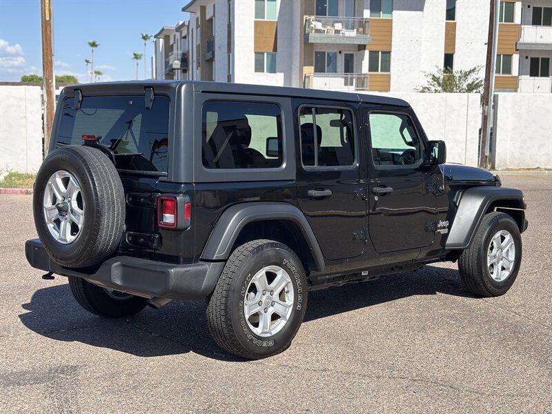 used 2021 Jeep Wrangler Unlimited car, priced at $24,488