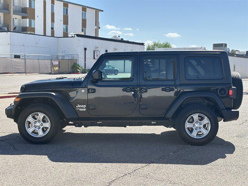 used 2021 Jeep Wrangler Unlimited car, priced at $24,488