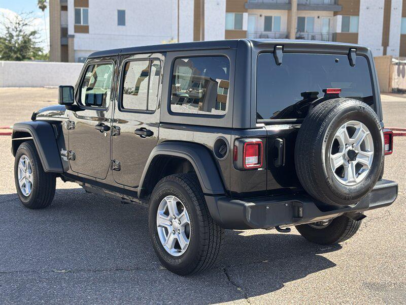 used 2021 Jeep Wrangler Unlimited car, priced at $24,488