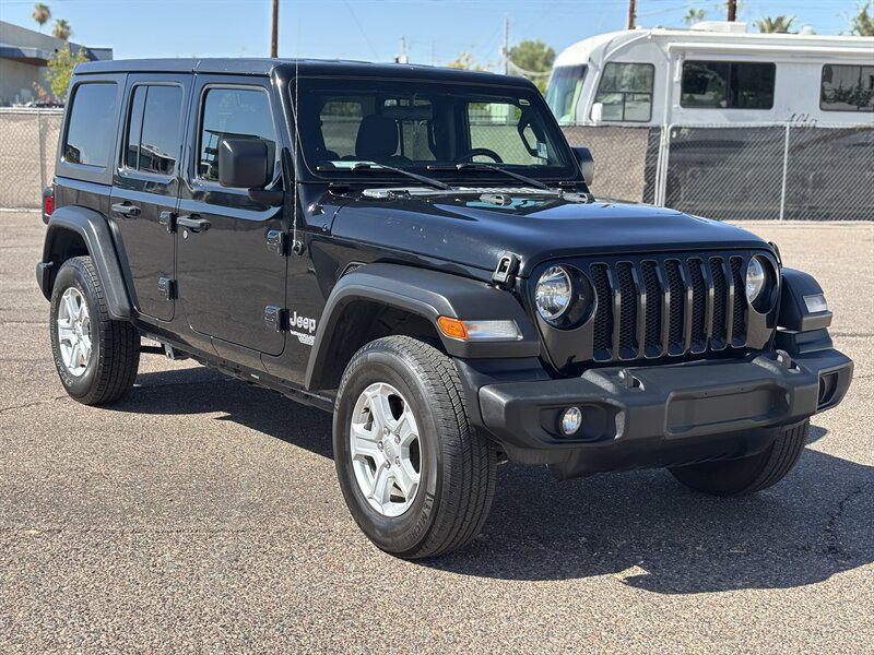 used 2021 Jeep Wrangler Unlimited car, priced at $24,988