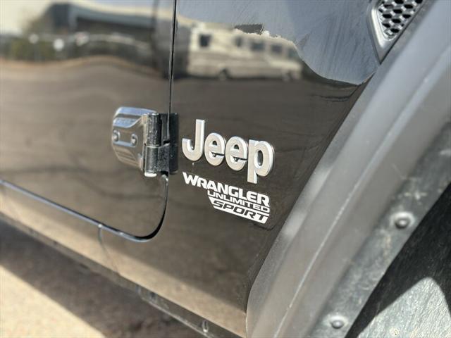 used 2021 Jeep Wrangler Unlimited car, priced at $26,988