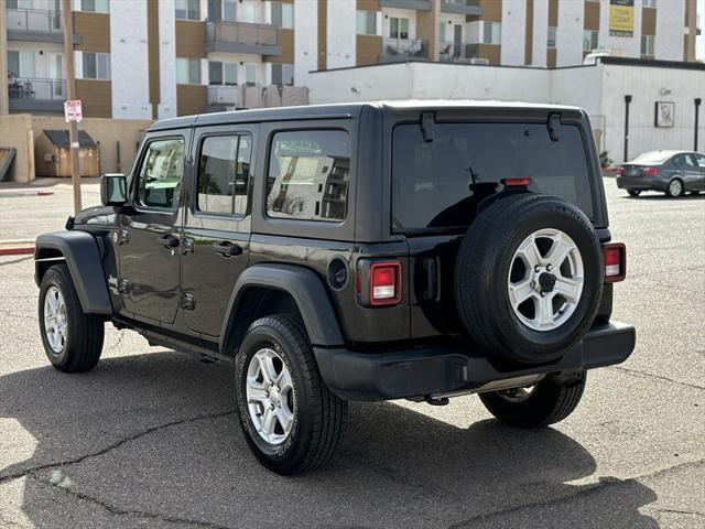 used 2021 Jeep Wrangler Unlimited car, priced at $26,988