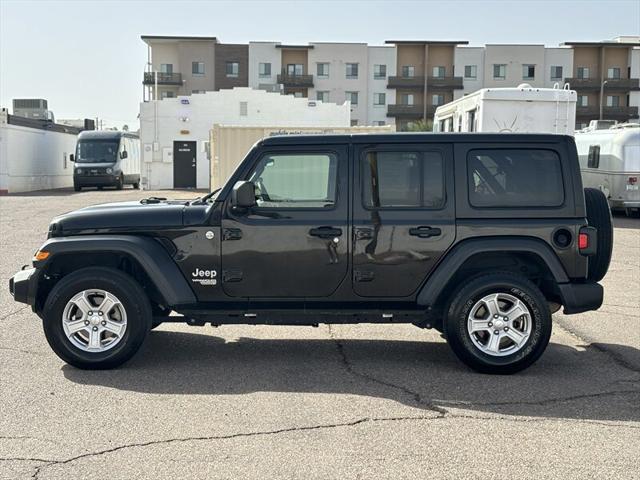 used 2021 Jeep Wrangler Unlimited car, priced at $26,988
