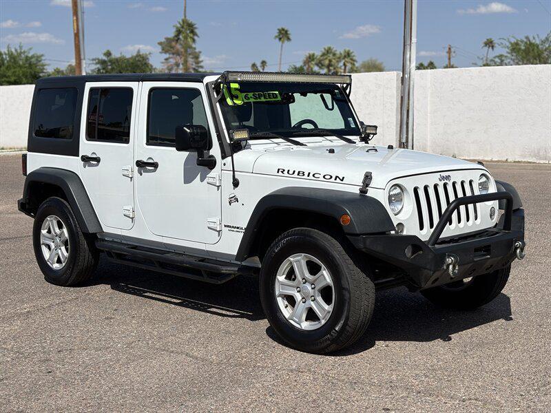 used 2015 Jeep Wrangler Unlimited car, priced at $16,988