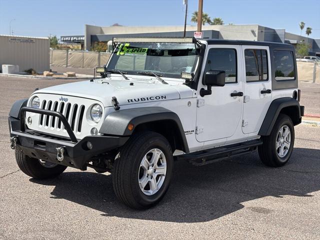 used 2015 Jeep Wrangler Unlimited car, priced at $17,988