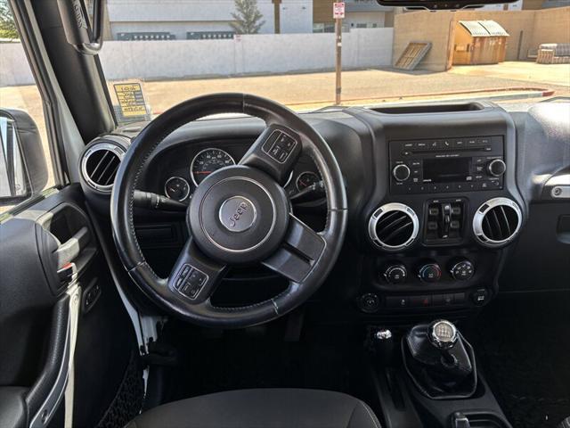 used 2015 Jeep Wrangler Unlimited car, priced at $17,988