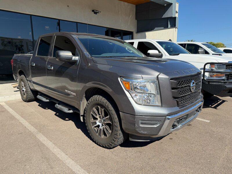 used 2021 Nissan Titan car, priced at $24,588