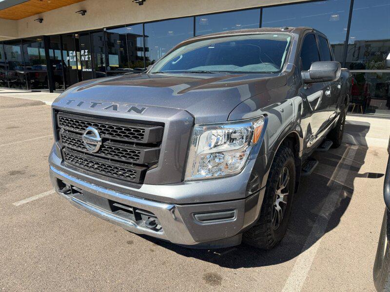 used 2021 Nissan Titan car, priced at $24,588