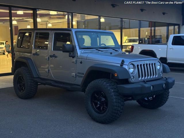 used 2016 Jeep Wrangler Unlimited car, priced at $23,720