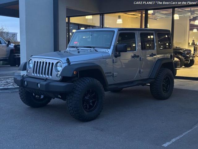 used 2016 Jeep Wrangler Unlimited car, priced at $23,720