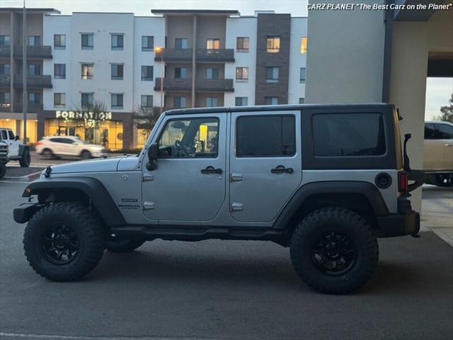 used 2016 Jeep Wrangler Unlimited car, priced at $23,720