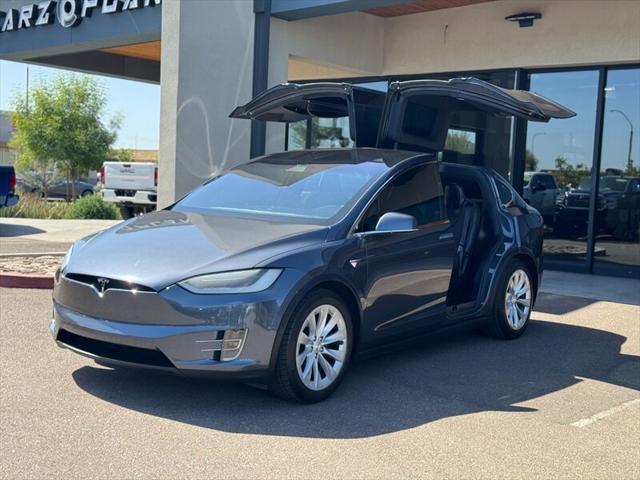 used 2018 Tesla Model X car, priced at $37,988
