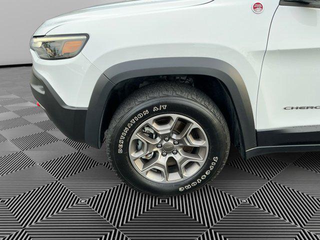 used 2021 Jeep Cherokee car, priced at $25,000