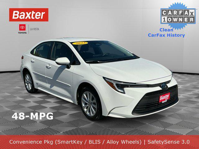 used 2023 Toyota Corolla Hybrid car, priced at $25,000
