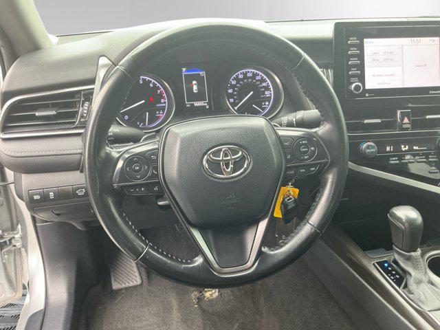 used 2021 Toyota Camry car, priced at $18,495
