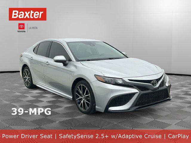used 2021 Toyota Camry car, priced at $18,495
