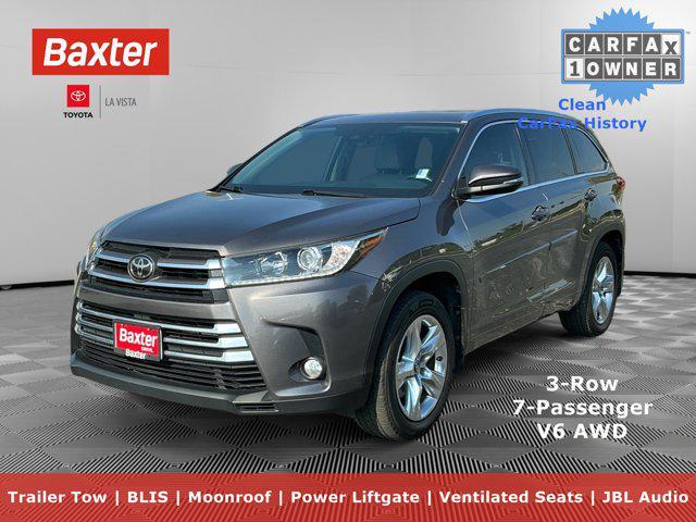 used 2018 Toyota Highlander car, priced at $30,000