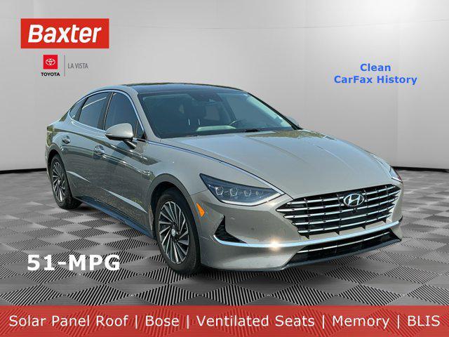 used 2022 Hyundai Sonata Hybrid car, priced at $22,988