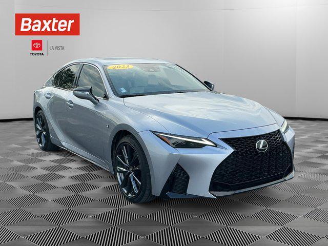 used 2023 Lexus IS 350 car, priced at $45,000