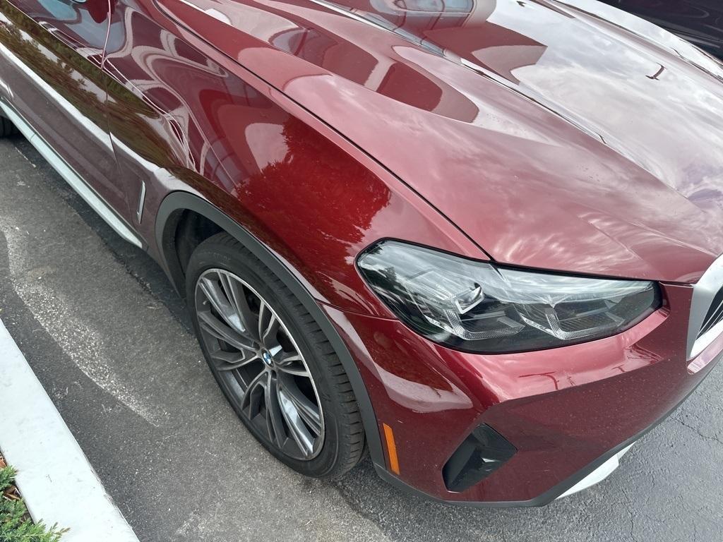 used 2022 BMW X3 car, priced at $37,995