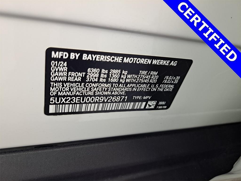used 2024 BMW X5 car, priced at $70,000