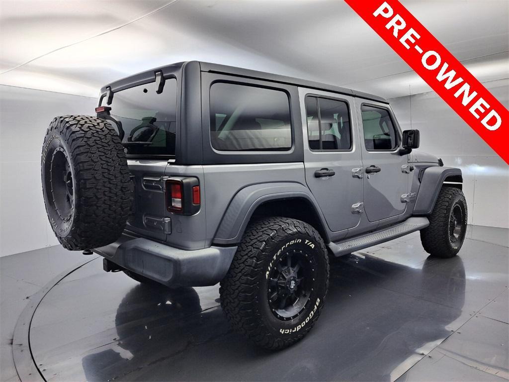 used 2018 Jeep Wrangler Unlimited car, priced at $24,595
