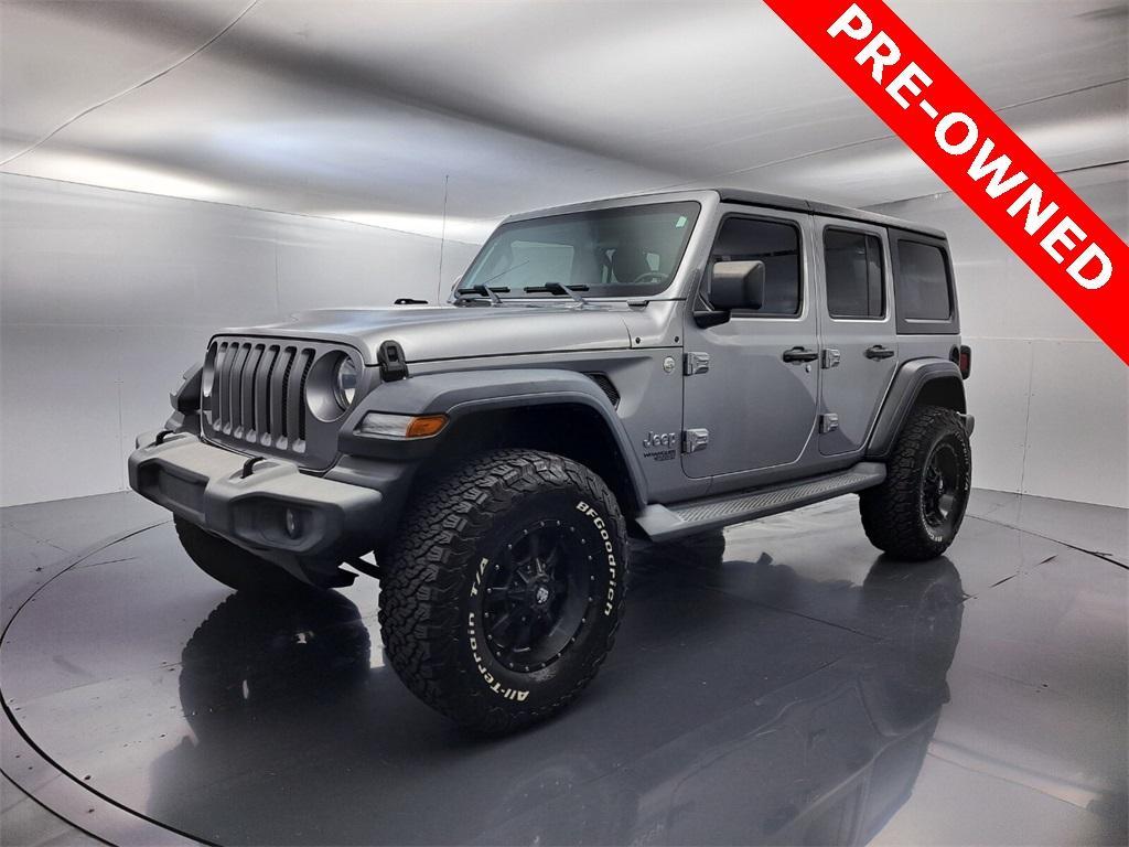 used 2018 Jeep Wrangler Unlimited car, priced at $24,595